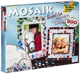 Folia 57019 Mosaik-Bastel-Set, �ber 800 Teile -