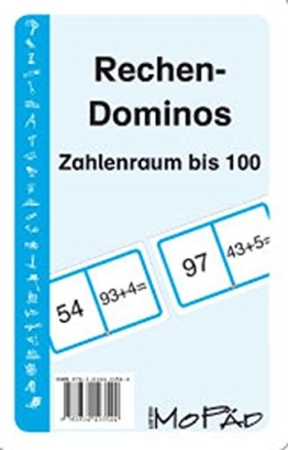 Rechen-Dominos: Zahlenraum bis 100: 1. und 2. Klasse -